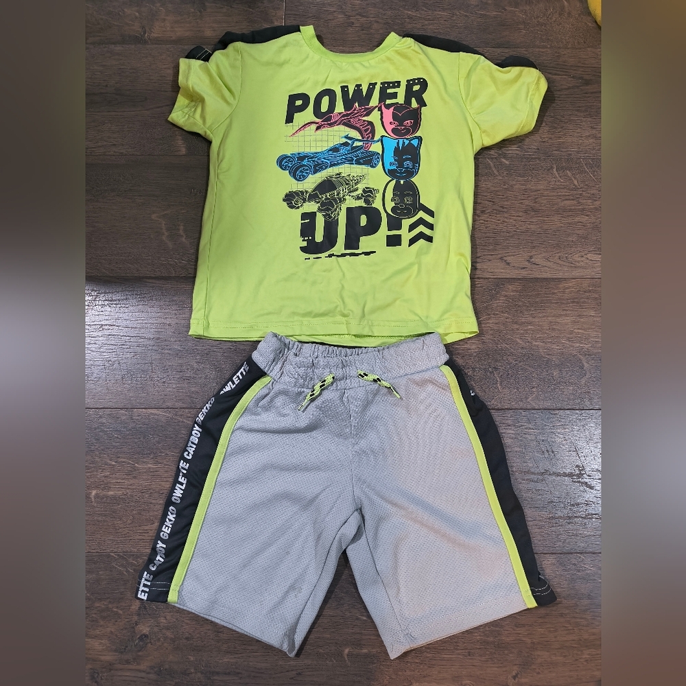 PJ Masks Matching Shorts Set 5T